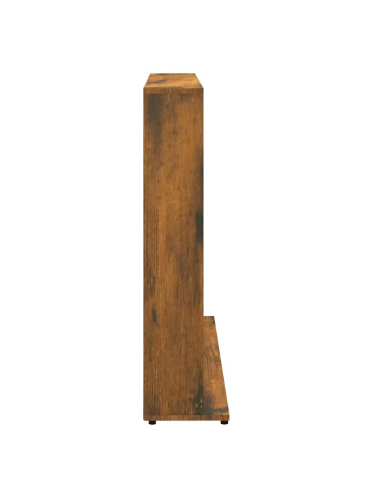 Skříňka na CD kouřový dub 100 x 23 x 89,5 cm kompozitní dřevo