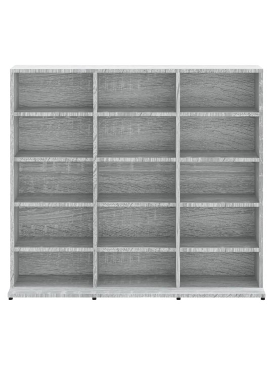 Skříňka na CD šedá sonoma 100 x 23 x 89,5 cm kompozitní dřevo