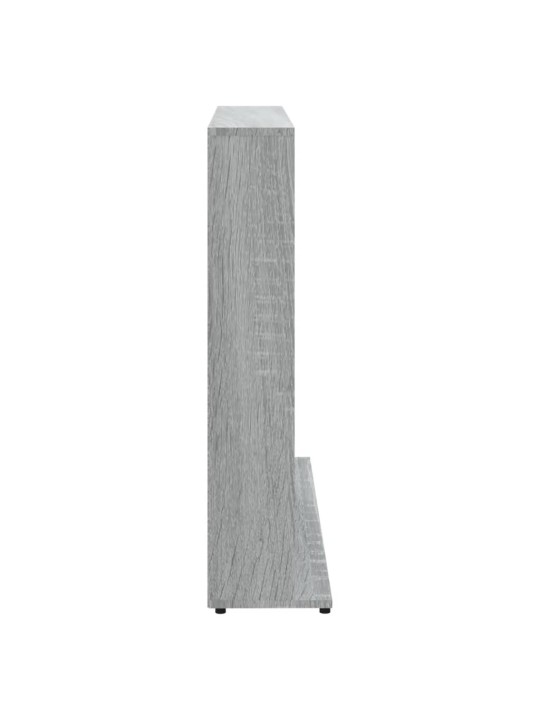 Skříňka na CD šedá sonoma 100 x 23 x 89,5 cm kompozitní dřevo