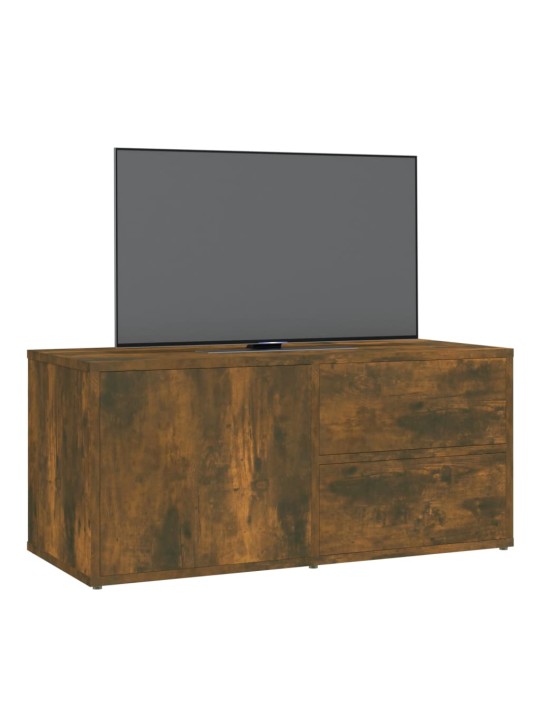 TV skříňka kouřový dub 80 x 34 x 36 cm kompozitní dřevo