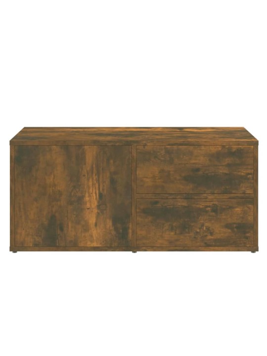TV skříňka kouřový dub 80 x 34 x 36 cm kompozitní dřevo