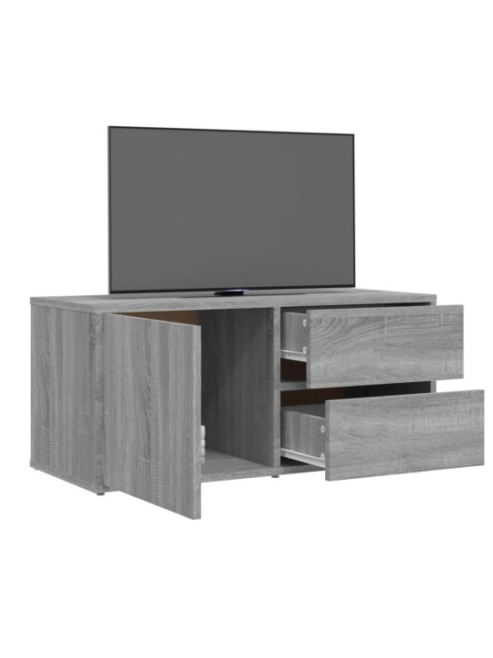 TV skříňka šedá sonoma 80 x 34 x 36 cm kompozitní dřevo