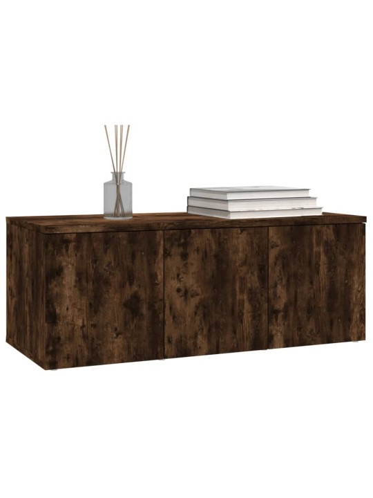 TV skříňka kouřový dub 80 x 34 x 30 cm kompozitní dřevo