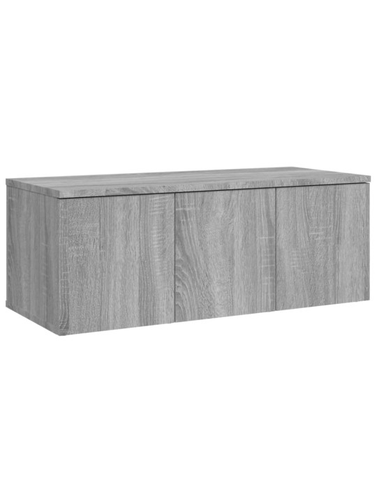 TV skříňka šedá sonoma 80x34x30 cm kompozitní dřevo