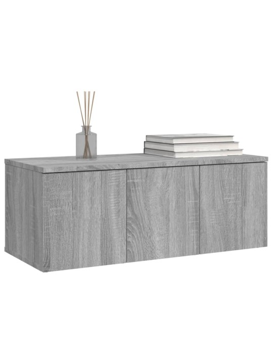 TV skříňka šedá sonoma 80x34x30 cm kompozitní dřevo