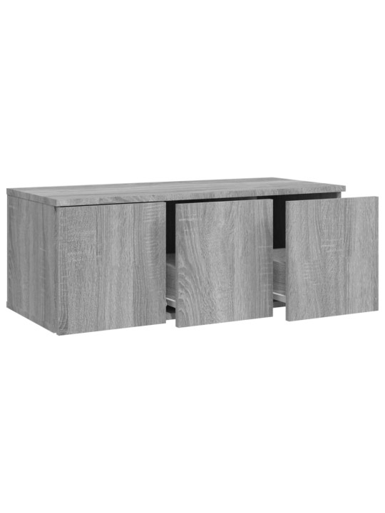 TV skříňka šedá sonoma 80x34x30 cm kompozitní dřevo