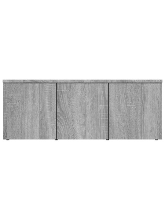 TV skříňka šedá sonoma 80x34x30 cm kompozitní dřevo