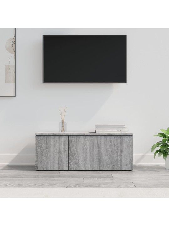 TV skříňka šedá sonoma 80x34x30 cm kompozitní dřevo