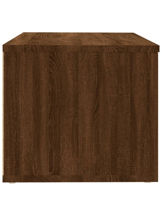 TV skříňka hnědý dub 80x34x30 cm kompozitní dřevo