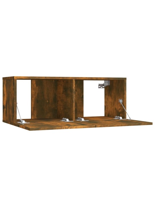 TV skříňka kouřový dub 80 x 30 x 30 cm kompozitní dřevo