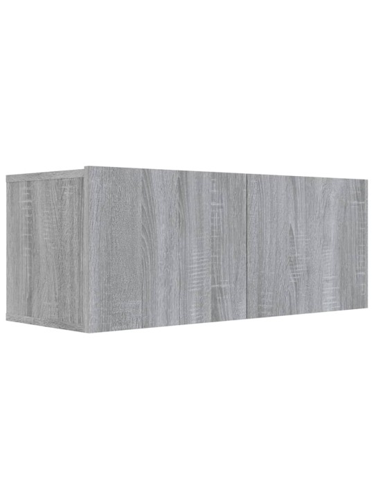 TV skříňka šedá sonoma 80 x 30 x 30 cm kompozitní dřevo