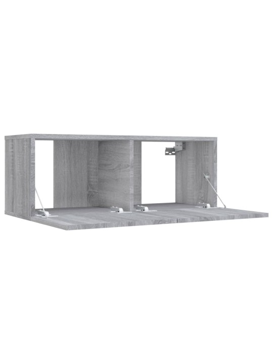 TV skříňka šedá sonoma 80 x 30 x 30 cm kompozitní dřevo