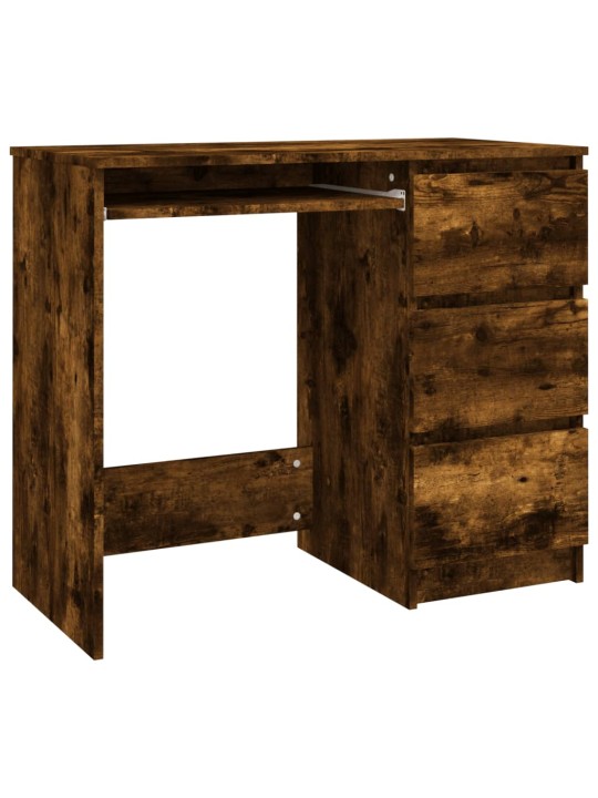 Psací stůl kouřový dub 90 x 45 x 76 cm kompozitní dřevo