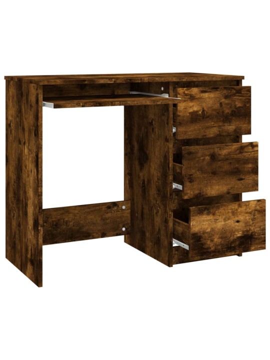 Psací stůl kouřový dub 90 x 45 x 76 cm kompozitní dřevo