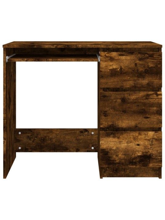 Psací stůl kouřový dub 90 x 45 x 76 cm kompozitní dřevo
