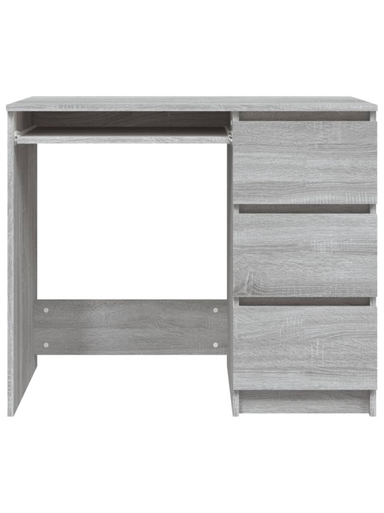 Psací stůl šedý sonoma 90 x 45 x 76 cm kompozitní dřevo