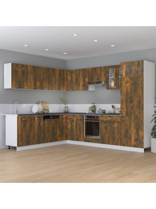 Kuchyňská skříňka kouřový dub 75,5x75,5x81,5cm kompozitní dřevo
