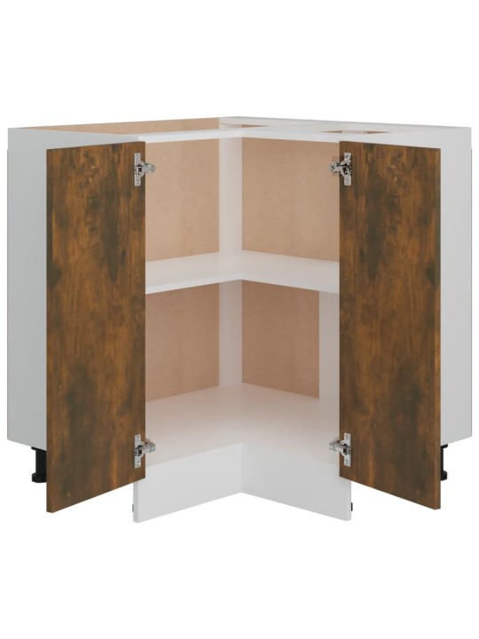 Kuchyňská skříňka kouřový dub 75,5x75,5x81,5cm kompozitní dřevo