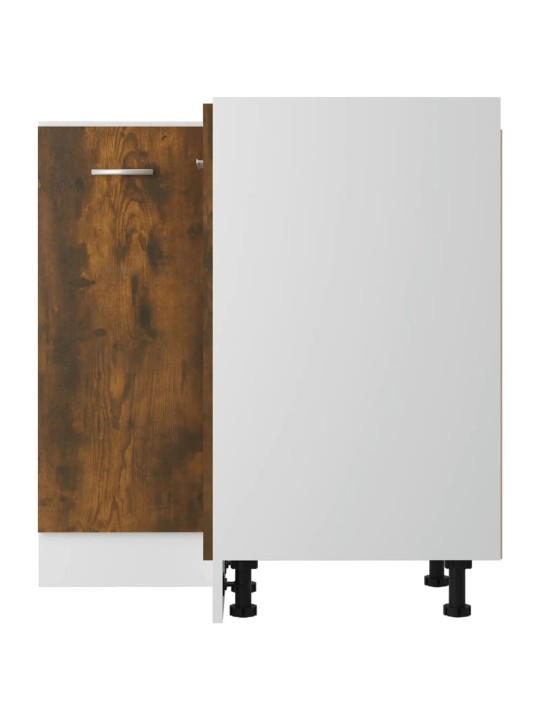 Kuchyňská skříňka kouřový dub 75,5x75,5x81,5cm kompozitní dřevo