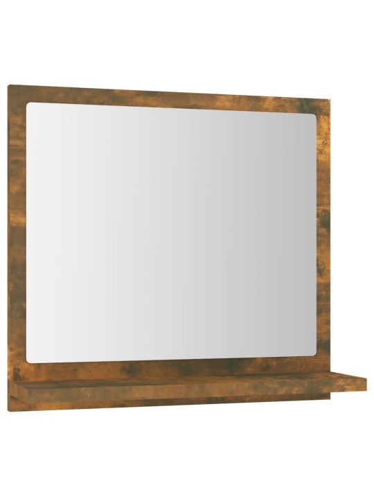 Koupelnové zrcadlo kouřový dub 40x10,5x37 cm kompozitní dřevo