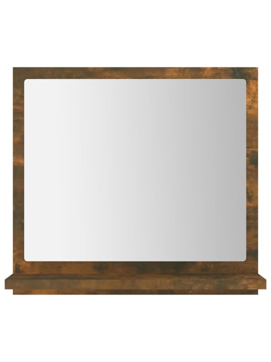 Koupelnové zrcadlo kouřový dub 40x10,5x37 cm kompozitní dřevo