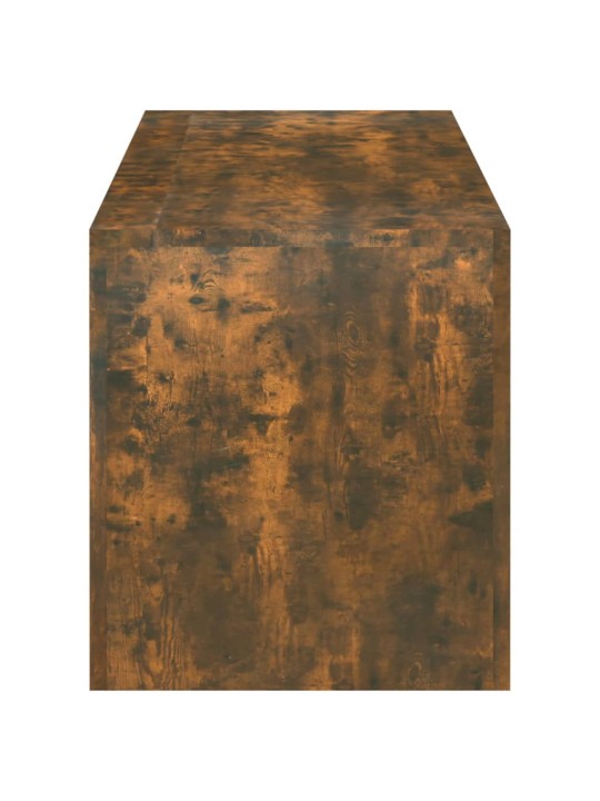 TV skříňka s LED osvětlením kouřový dub 120 x 35 x 40 cm