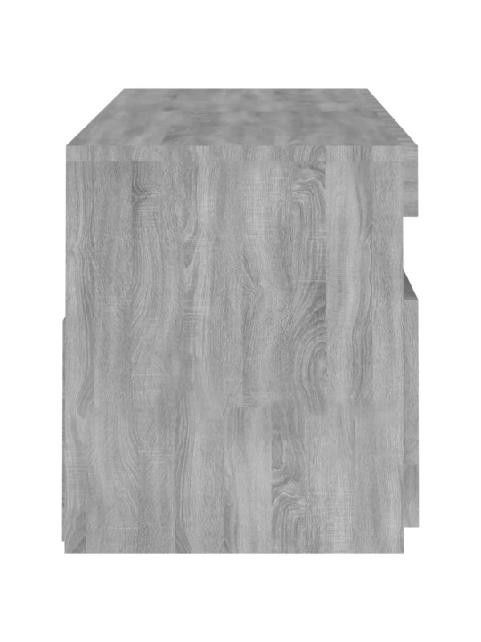 TV skříňka s LED osvětlením šedá sonoma 120 x 35 x 40 cm