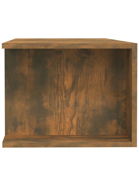 TV skříňka s LED osvětlením kouřový dub 135 x 39 x 30 cm