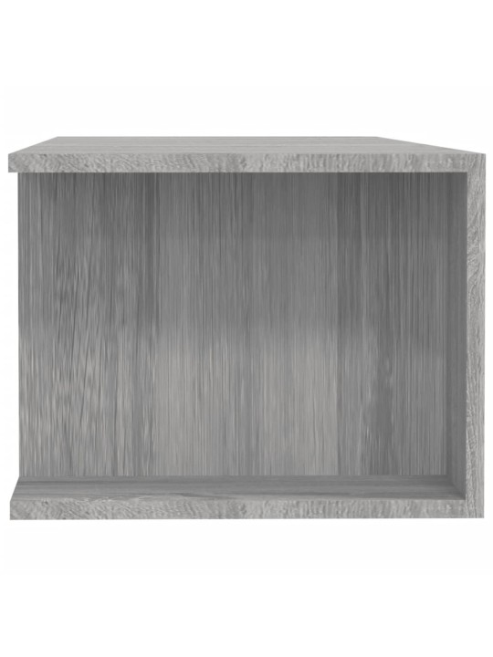 TV skříňka s LED osvětlením šedá sonoma 135 x 39 x 30 cm