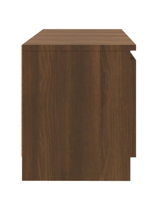 TV skříňka s LED osvětlením hnědý dub 120 x 30 x 35,5 cm
