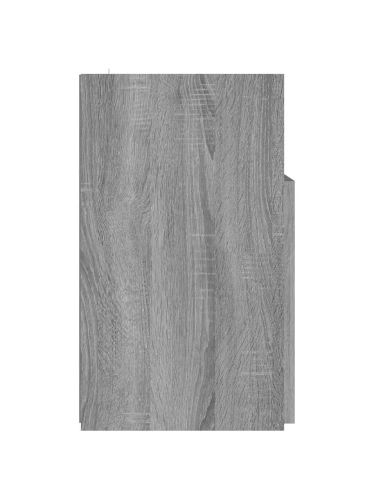 TV skříňka s LED osvětlením šedá sonoma 120 x 30 x 50 cm