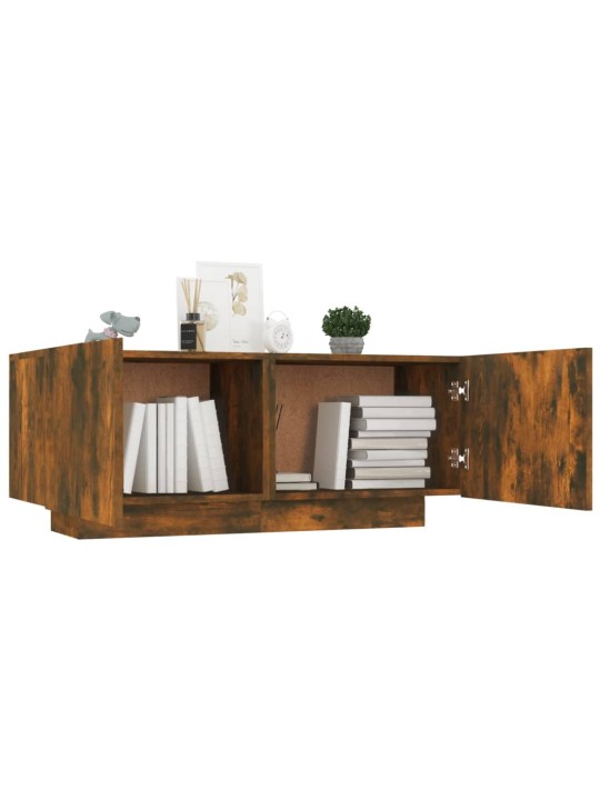 TV skříňka kouřový dub 100 x 35 x 40 cm kompozitní dřevo