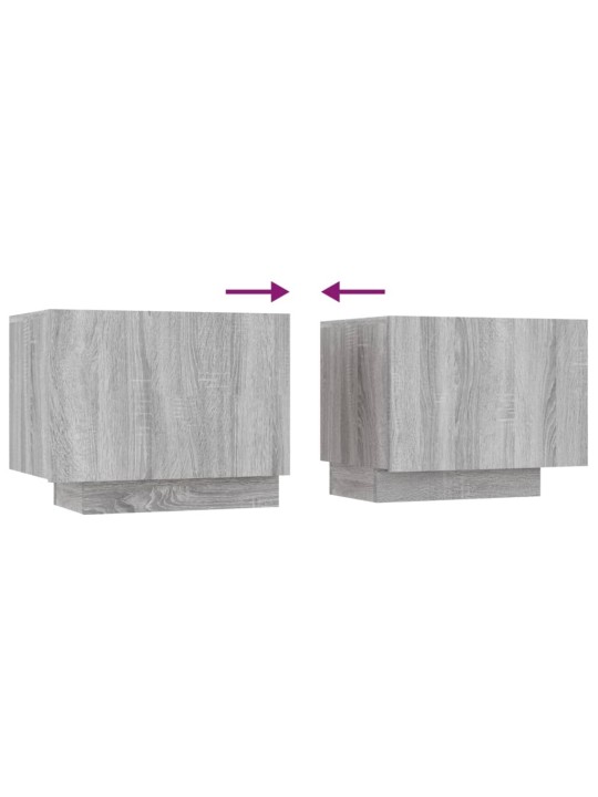 TV skříňka šedá sonoma 100 x 35 x 40 cm kompozitní dřevo