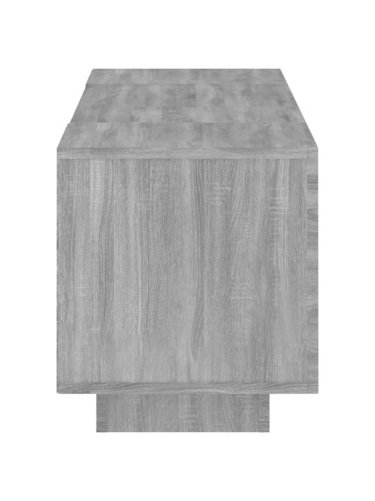 TV skříňka s LED osvětlením šedá sonoma 160 x 35 x 40 cm