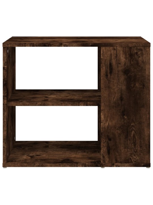 Odkládací skříňka kouřový dub 60 x 30 x 50 cm kompozitní dřevo