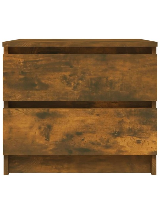 Noční stolky 2 ks kouřový dub 50x39x43,5 cm kompozitní dřevo