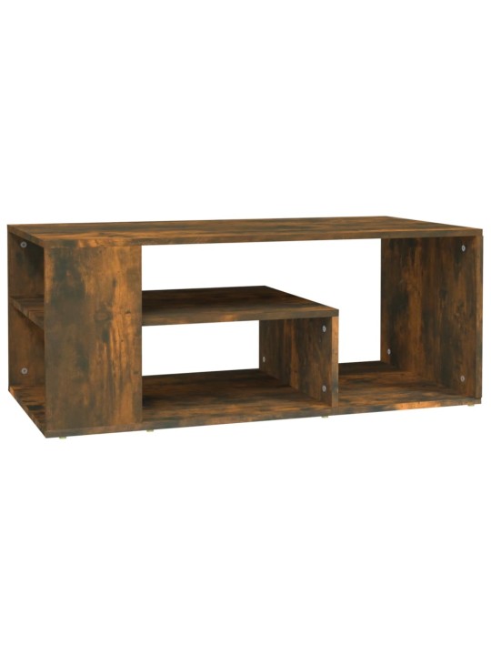 Konferenční stolek kouřový dub 100x50x40 cm kompozitní dřevo