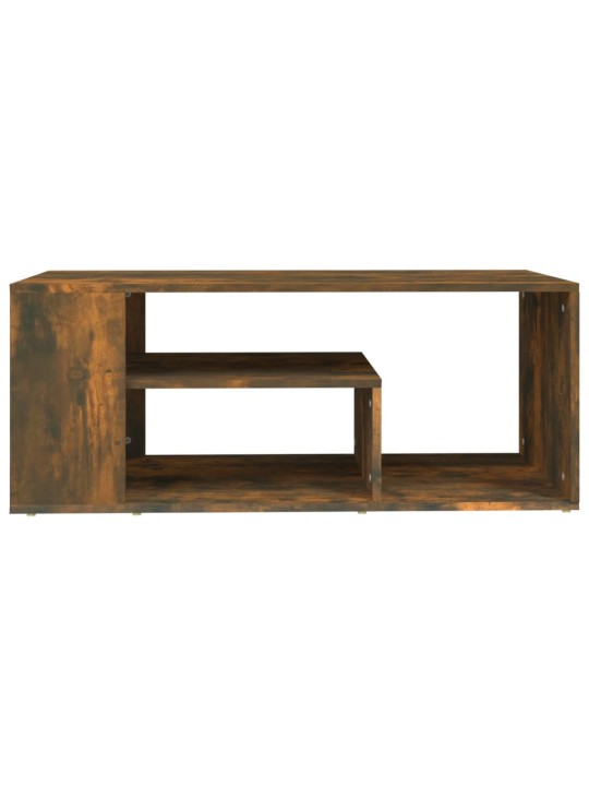 Konferenční stolek kouřový dub 100x50x40 cm kompozitní dřevo