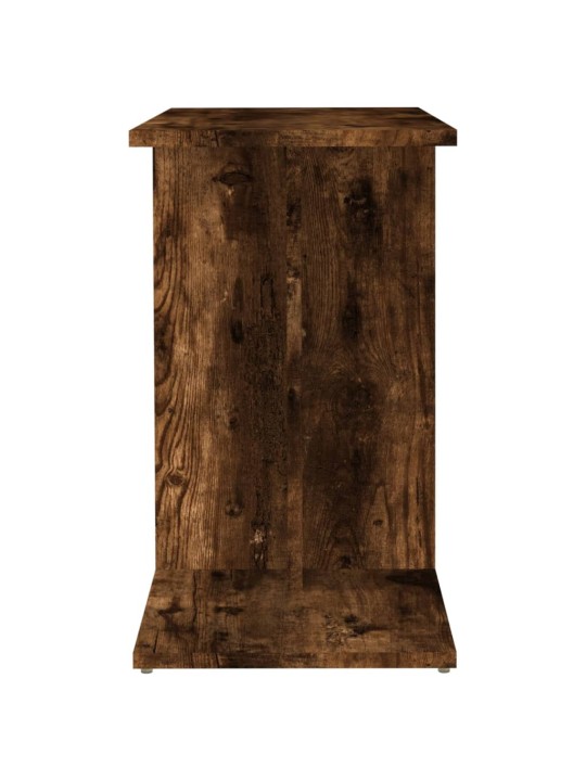 Odkládací stolek kouřový dub 50x30x50 cm kompozitní dřevo