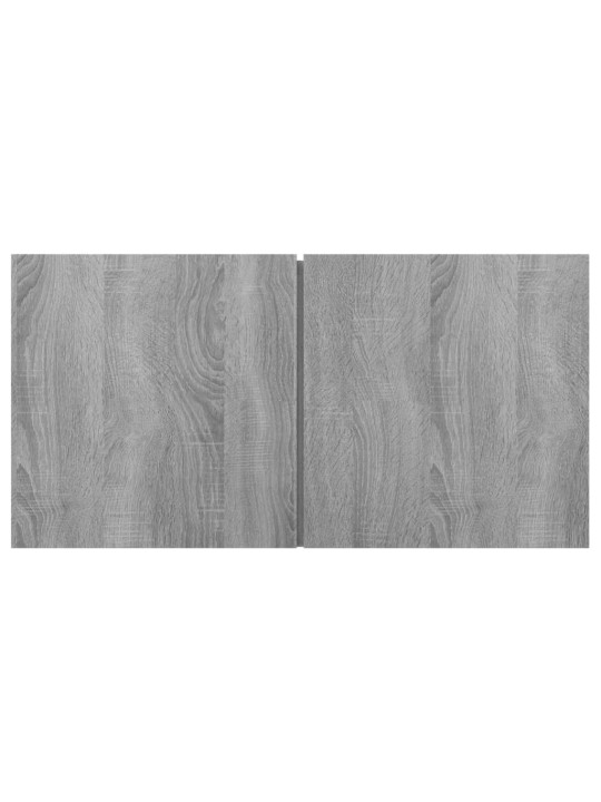 Závěsné TV skříňky šedé sonoma 2 ks 60 x 30 x 30 cm kompozit