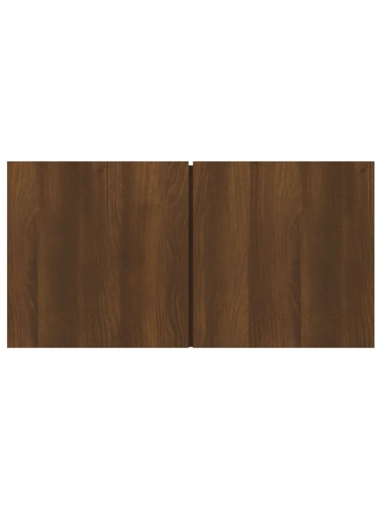 Závěsná TV skříňka hnědý dub 60 x 30 x 30 cm kompozitní dřevo