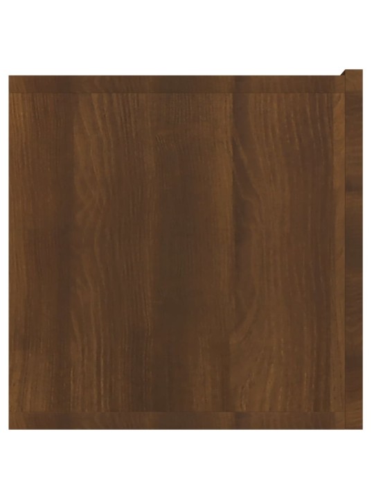 Závěsná TV skříňka hnědý dub 60 x 30 x 30 cm kompozitní dřevo