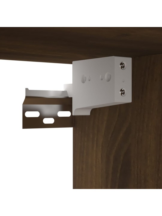 Závěsná TV skříňka hnědý dub 60 x 30 x 30 cm kompozitní dřevo