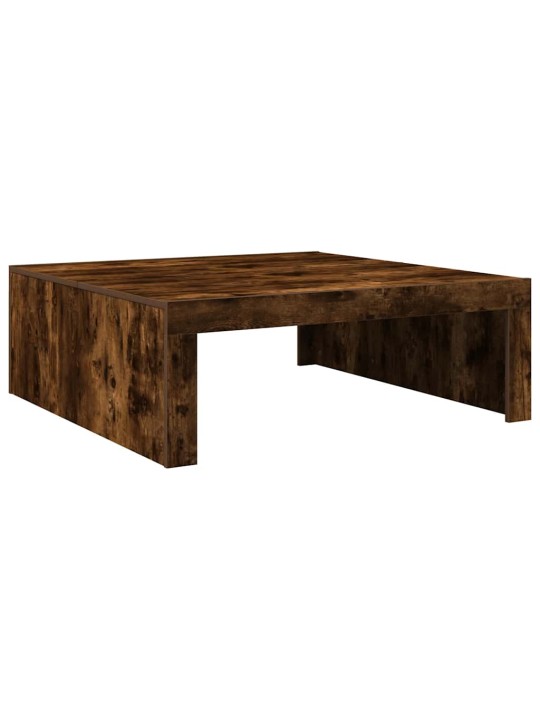 Konferenční stolek kouřový dub 100x100x35 cm kompozitní dřevo