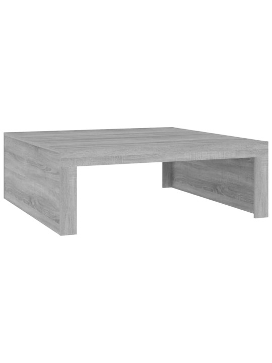 Konferenční stolek šedý sonoma 100x100x35 cm kompozitní dřevo