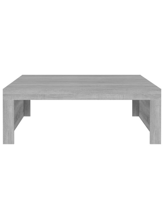 Konferenční stolek šedý sonoma 100x100x35 cm kompozitní dřevo