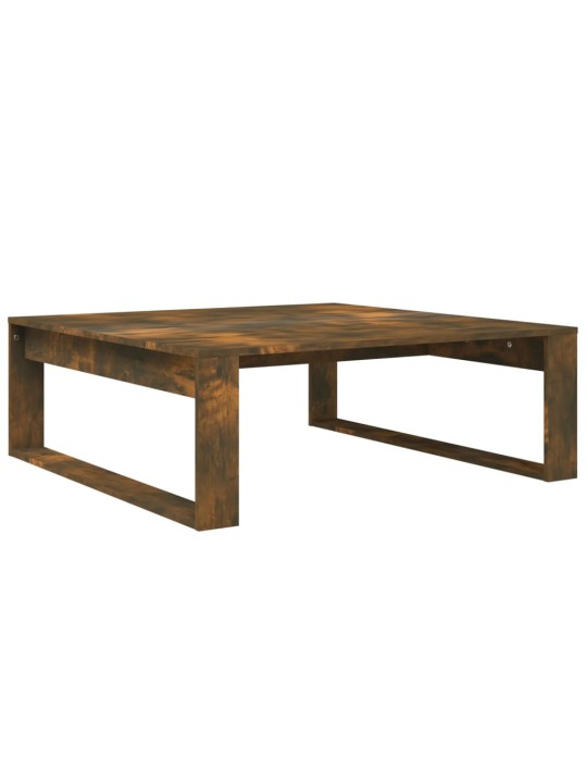 Konferenční stolek kouřový dub 100x100x35 cm kompozitní dřevo