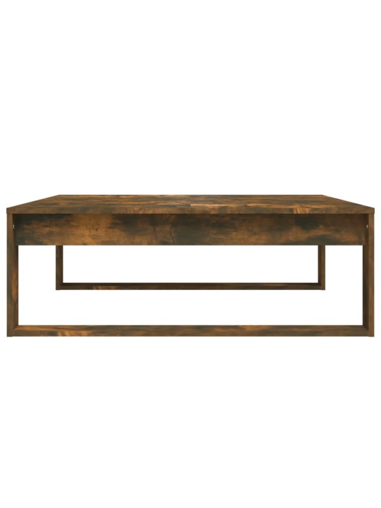 Konferenční stolek kouřový dub 100x100x35 cm kompozitní dřevo