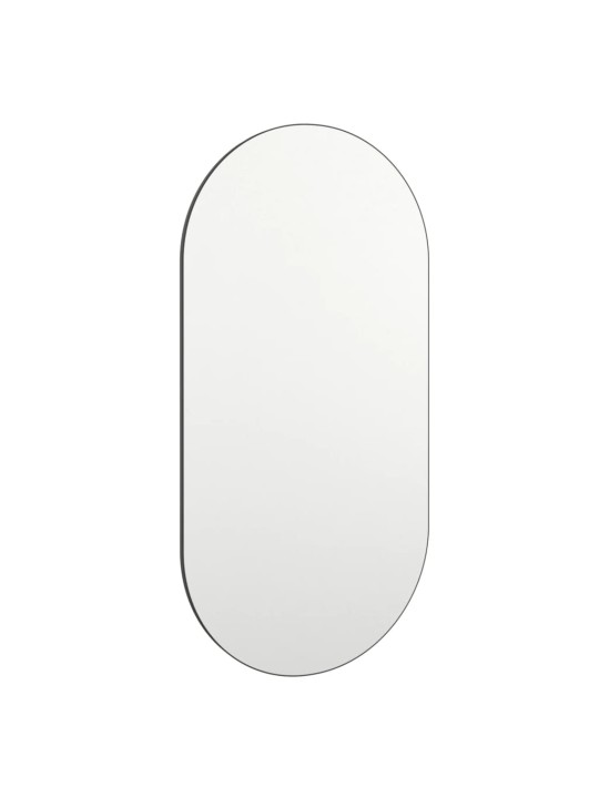 Zrcadlo s LED světly 40 x 20 cm sklo oválné