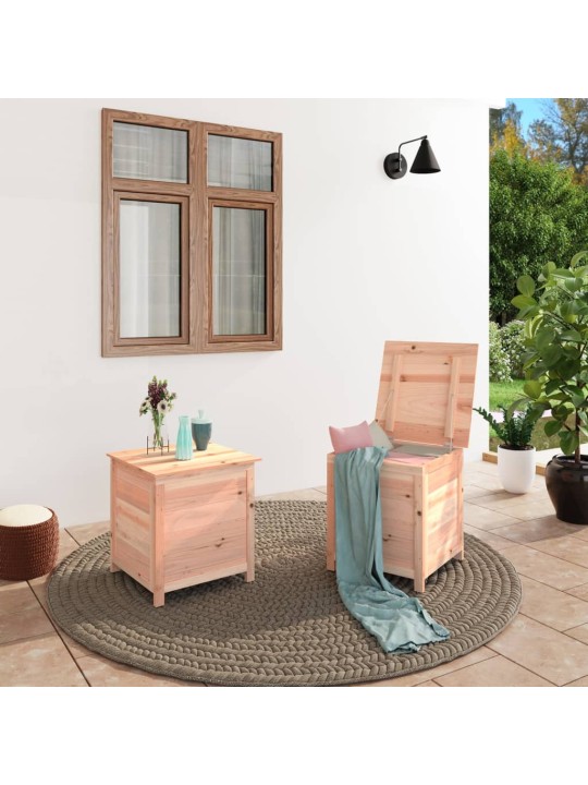 Zahradní box na podušky 50 x 50 x 56 cm masivní jedlové dřevo